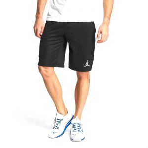 EasyCard ביגוד Jordan Men's Flight Air Basketball Shorts AR2830 014 Size X-Large Black/White