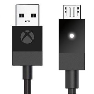 Official Microsoft Xbox One USB Charging Cable (Bulk Packaging)